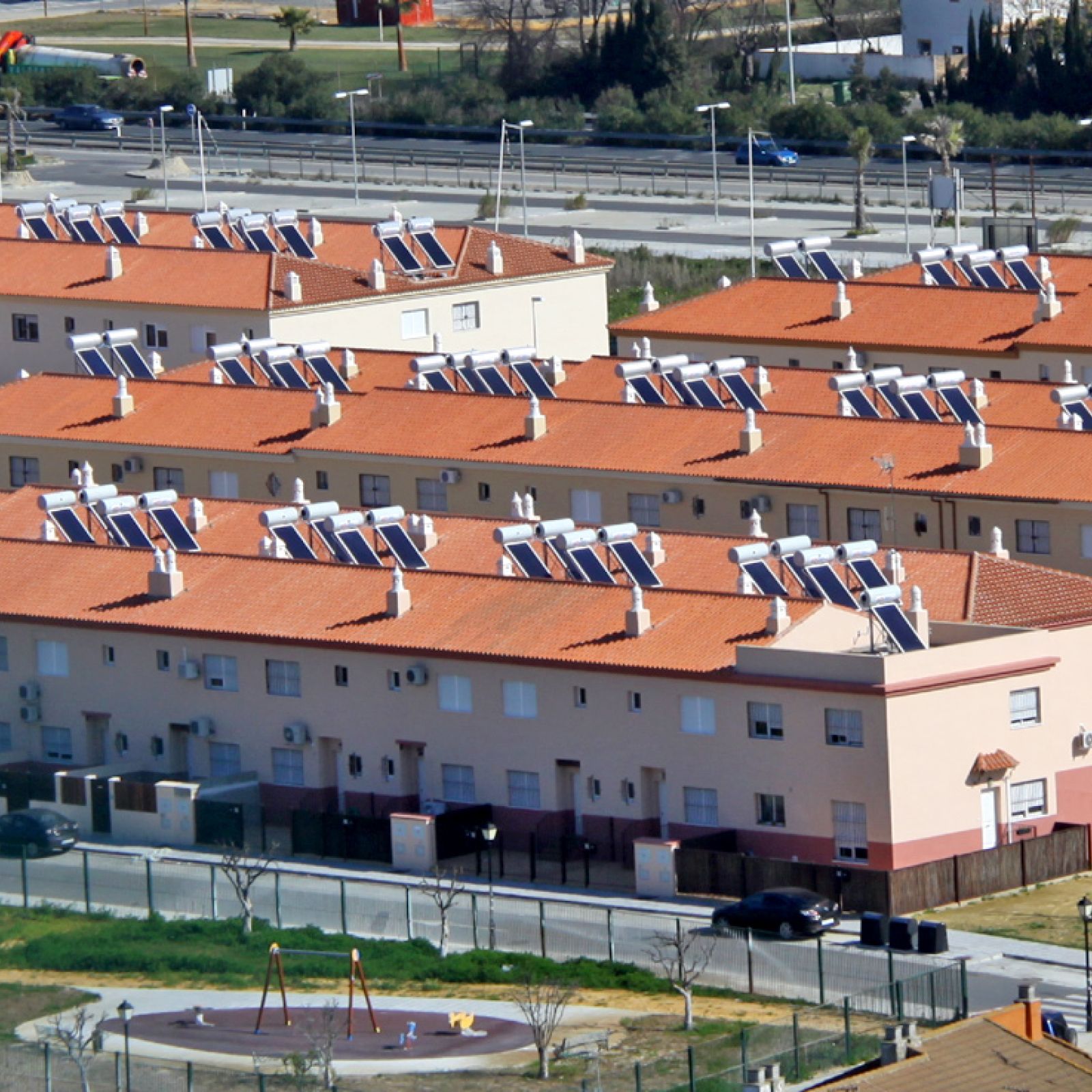 Construcción de 124 viviendas